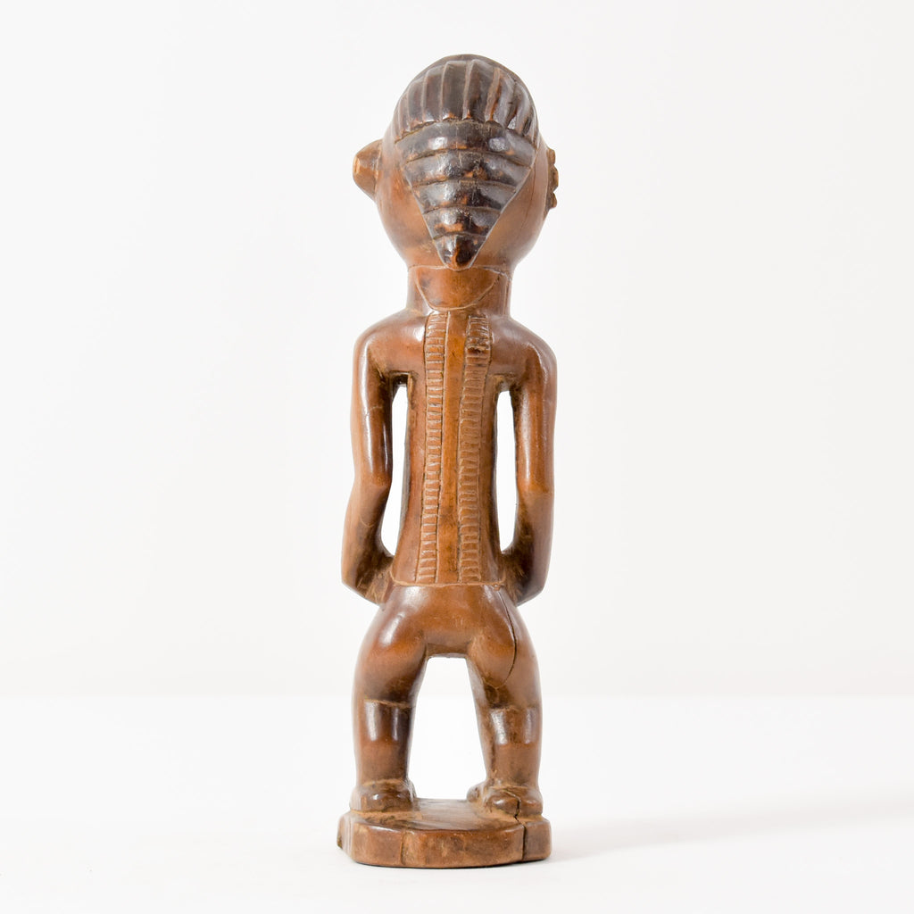 Tabwa Female Figure Miniature 11 Inch Congo