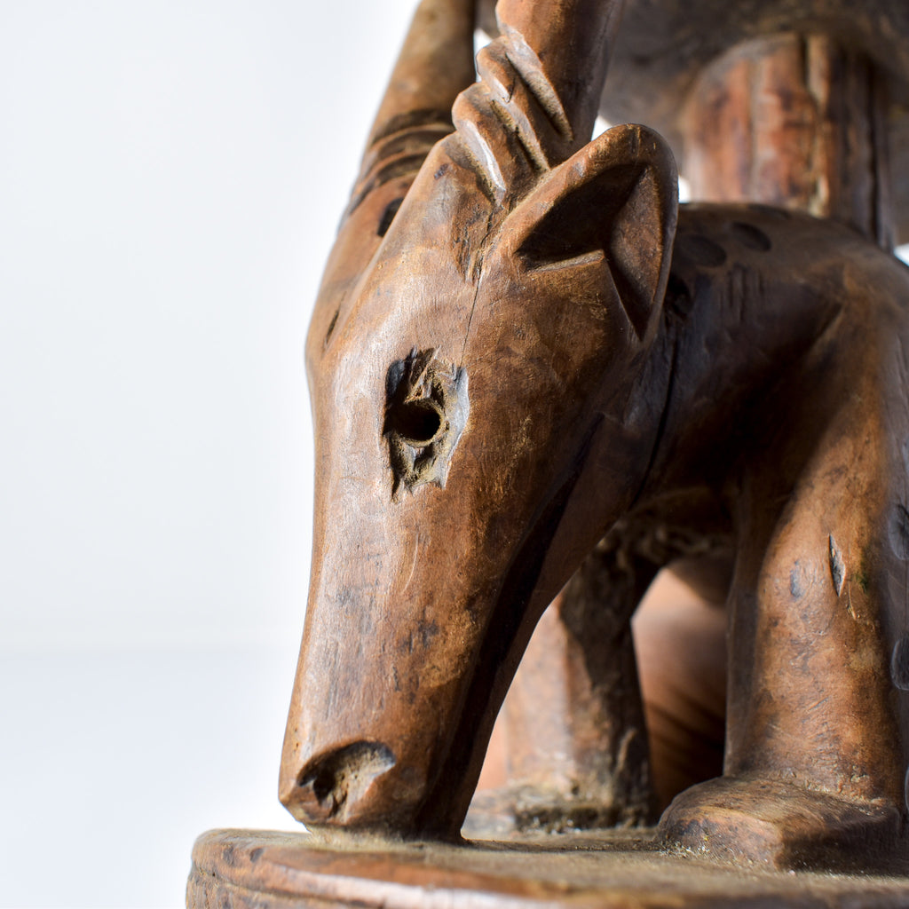Zimba Wooden Headrest Congo