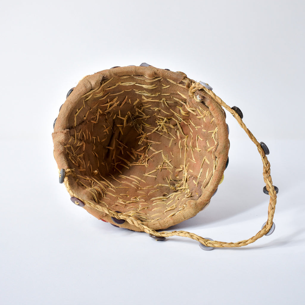 Lega Bwami Society Button Hat Congo