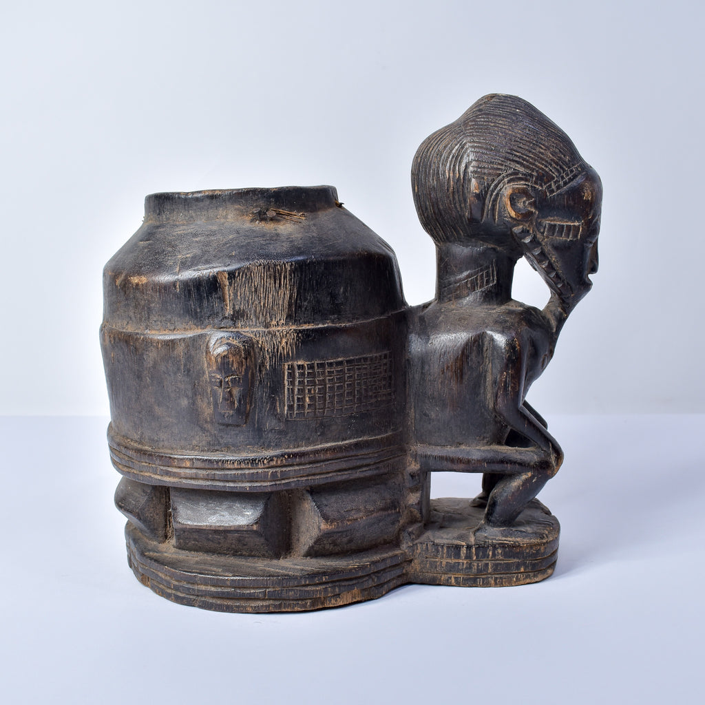 Baule Mouse Oracle Pot Côte d'Ivoire