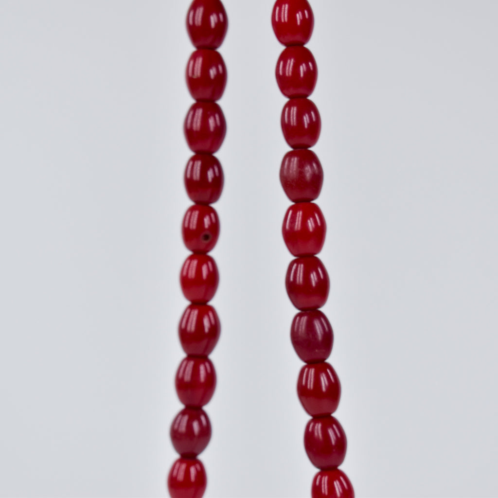 Old Bohemian Red Trade Beads Czech