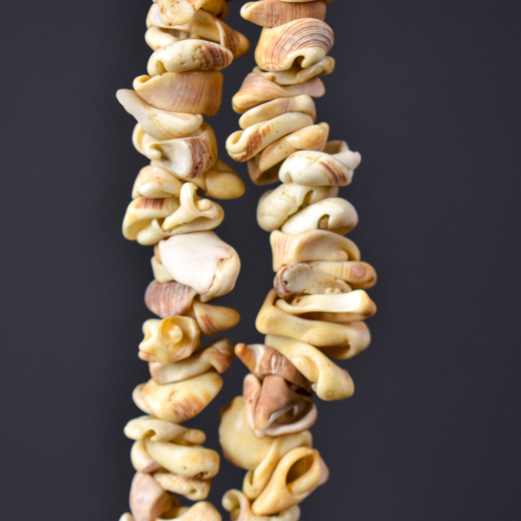 Old Mauritanian Shell Beads 30 Inch