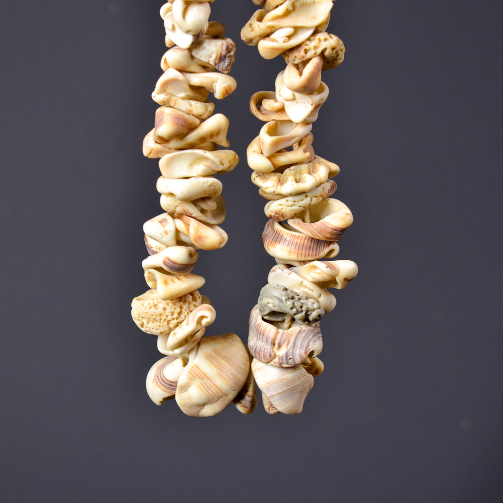 Old Mauritanian Shell Beads 30 Inch
