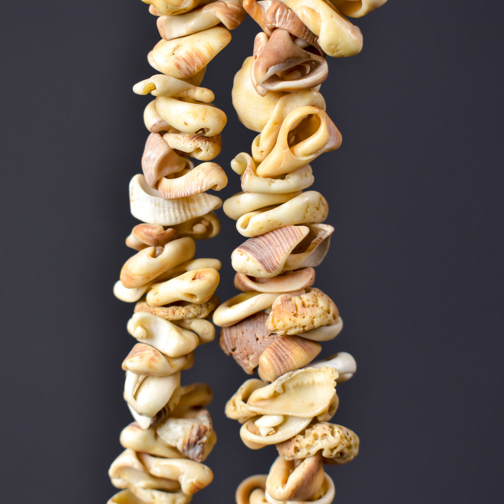 Old Mauritanian Shell Beads 30 Inch