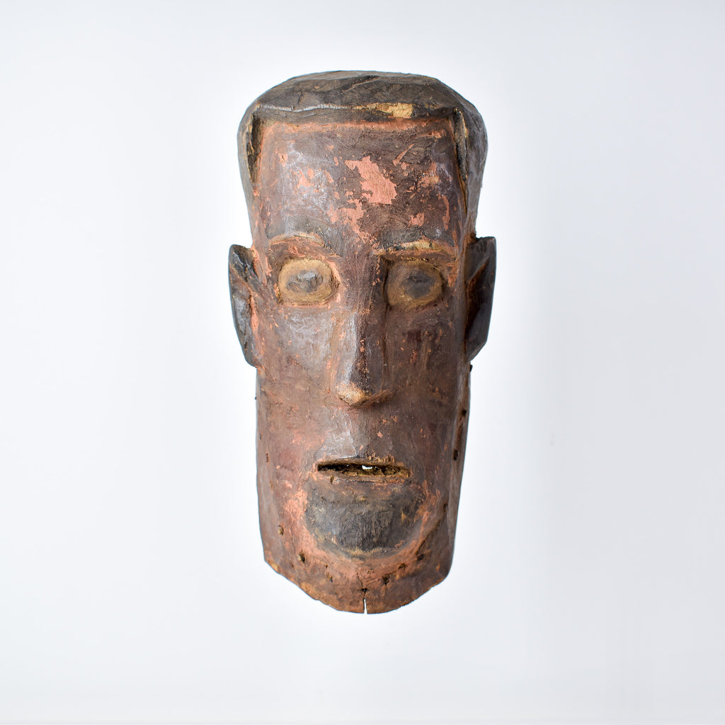 Suku Wood House Mask Congo