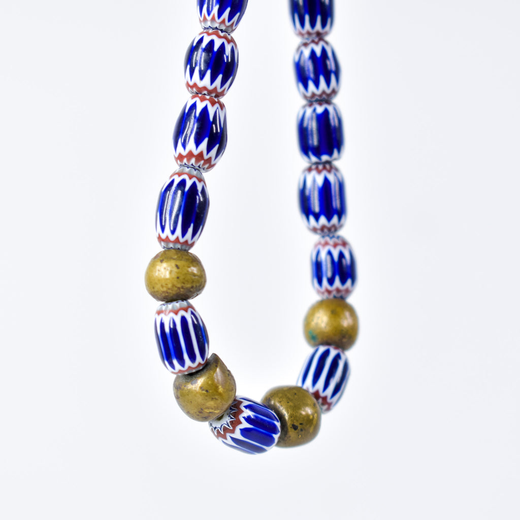 Tiny 6 Layer Chevron Venetian Trade Beads Henry Collection