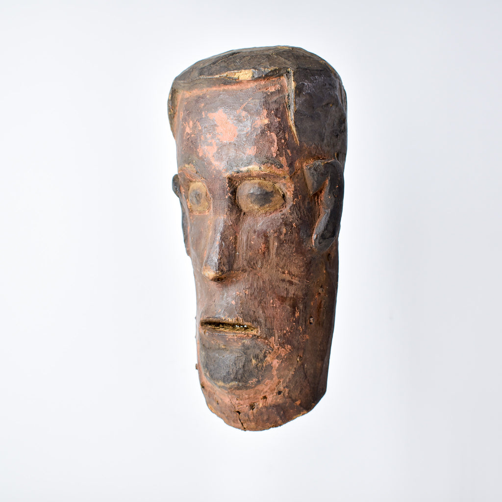 Suku Wood House Mask Congo