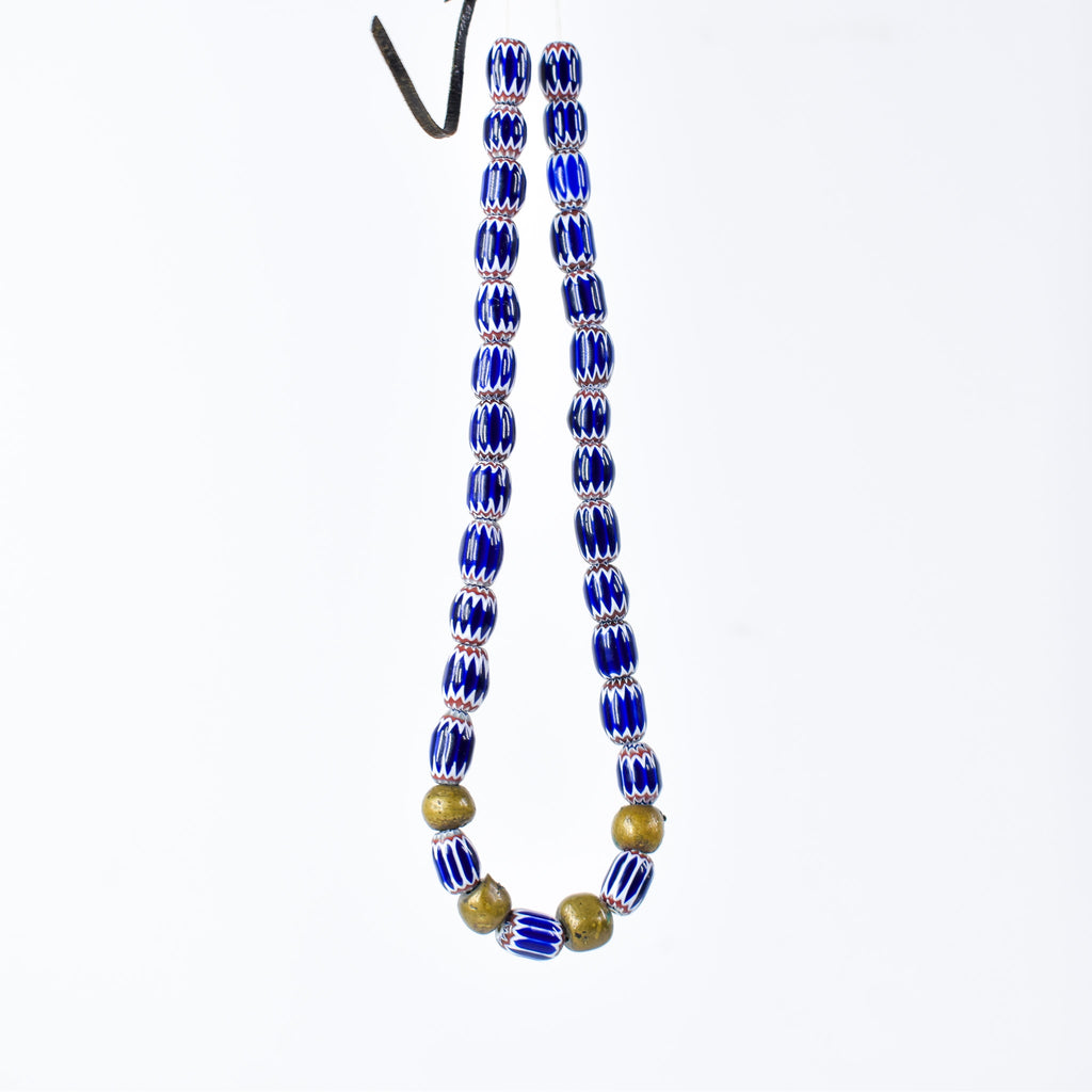 Tiny 6 Layer Chevron Venetian Trade Beads Henry Collection