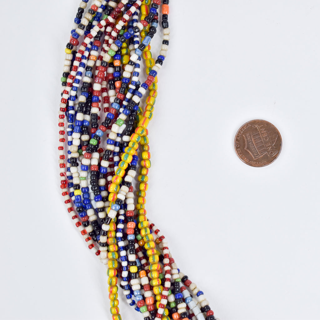 Fulani Beaded Necklace Nigeria 31 Inch