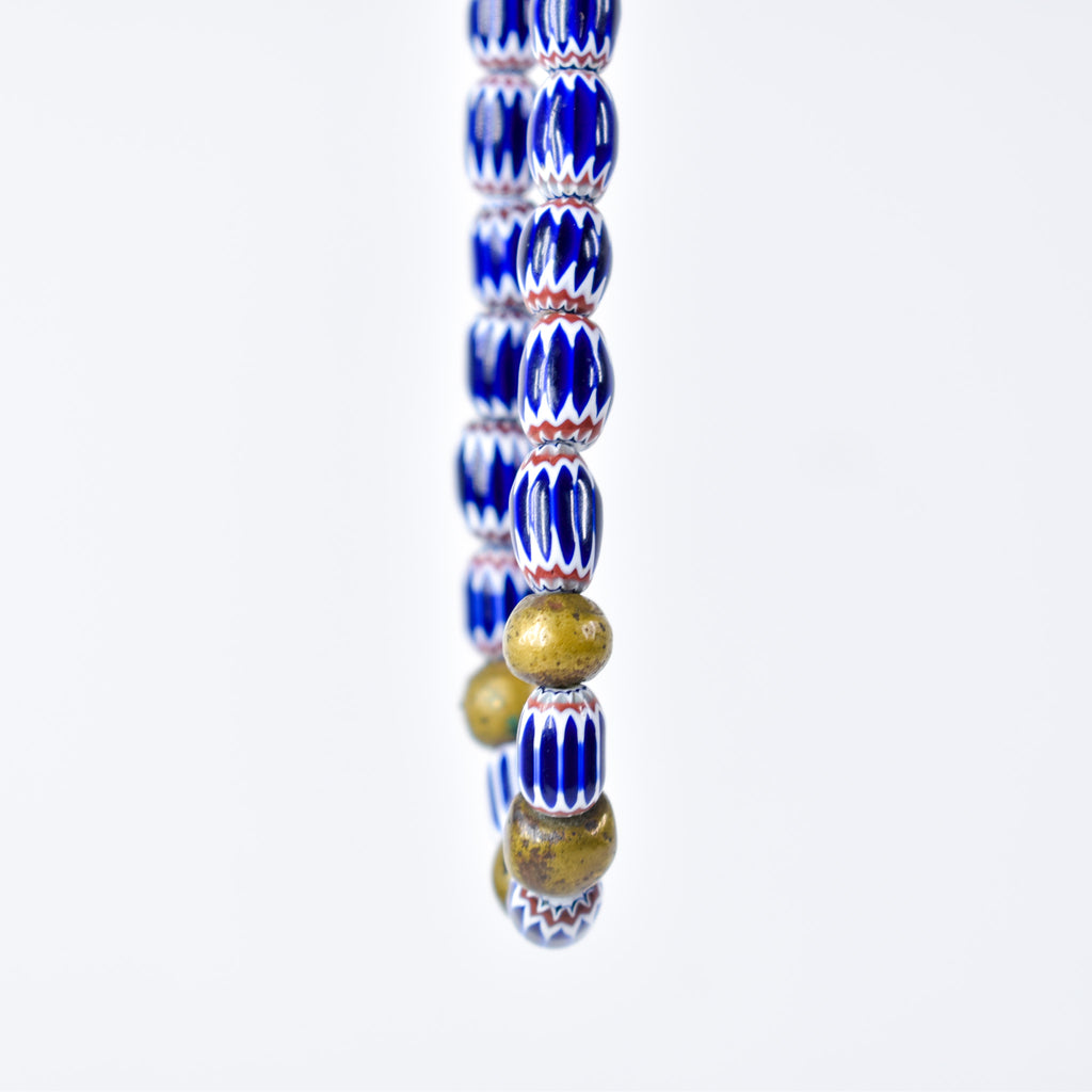 Tiny 6 Layer Chevron Venetian Trade Beads Henry Collection