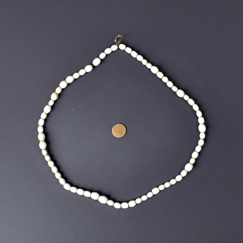 Bohemian White Trade Beads