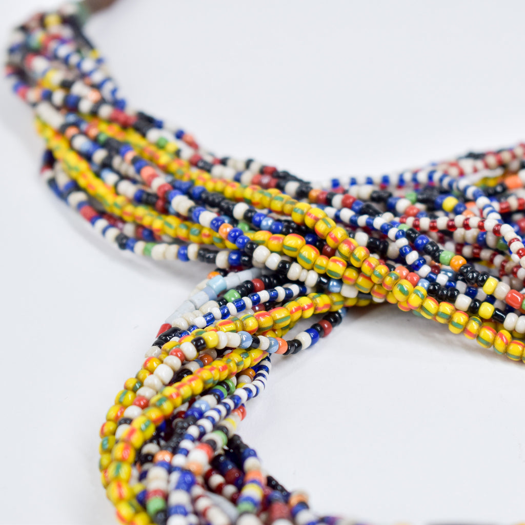 Fulani Beaded Necklace Nigeria 31 Inch