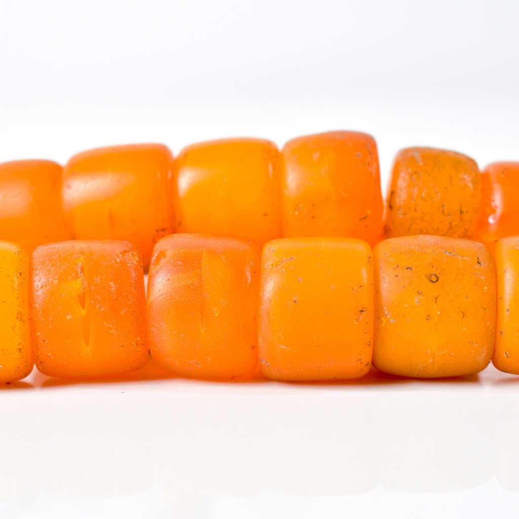 Phenolic Resin Orange Trade Beads