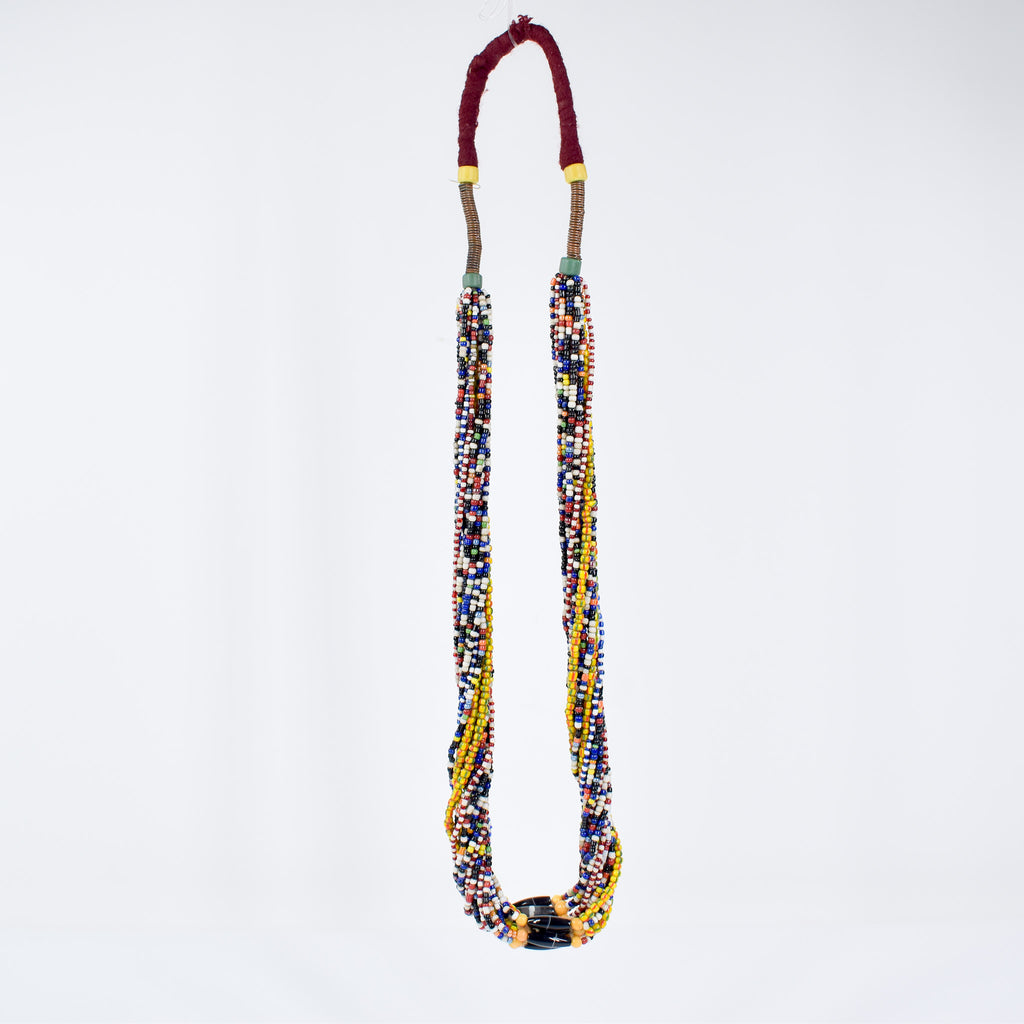 Fulani Beaded Necklace Nigeria 31 Inch