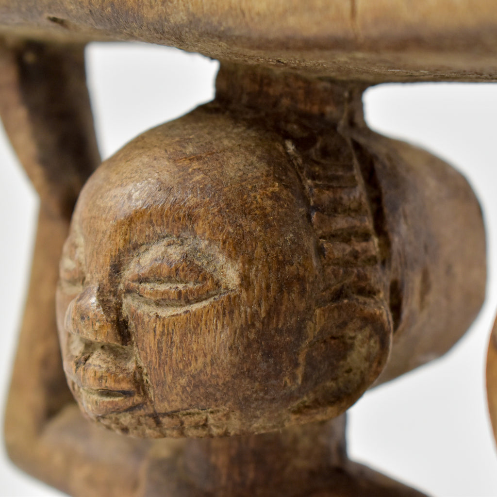 Luba Figural Miniature Headrest Congo