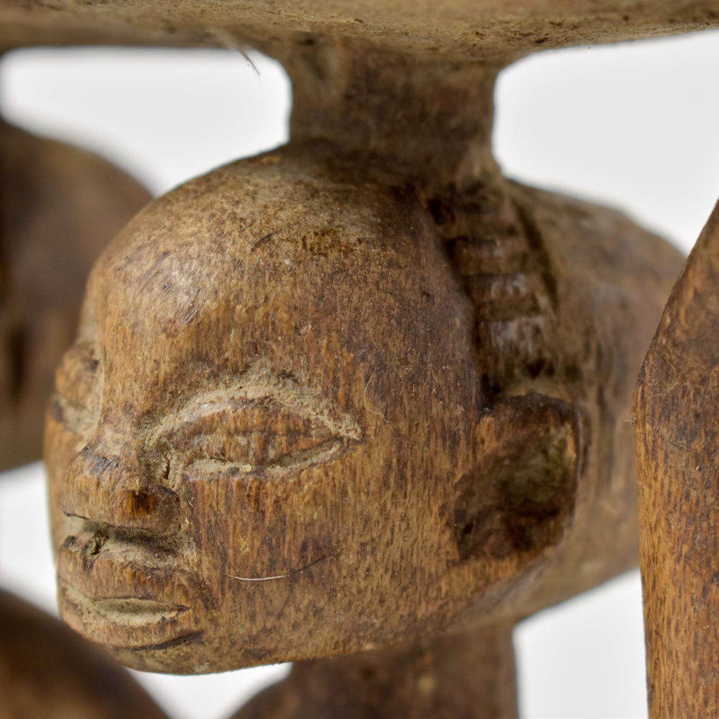 Luba Figural Miniature Headrest Congo