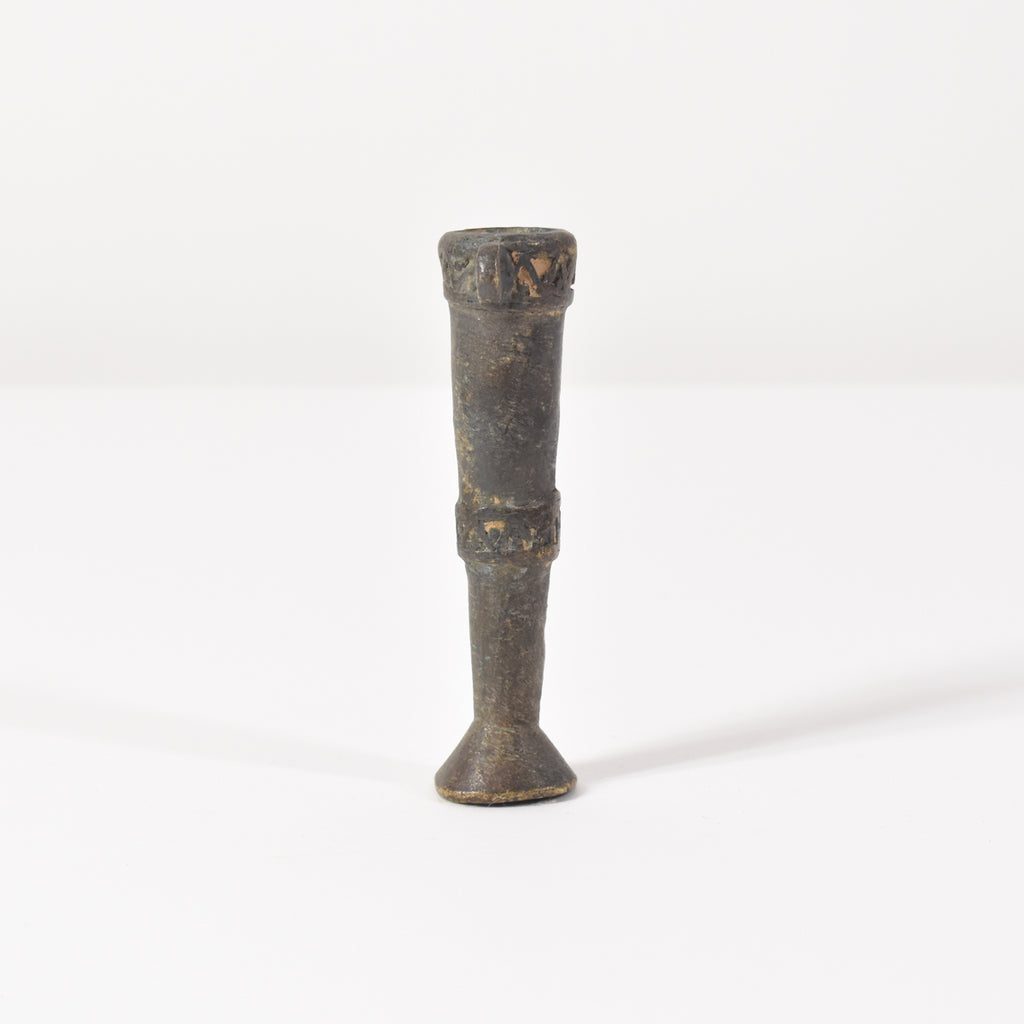 Tiv Brass Snuff Holder Nigeria