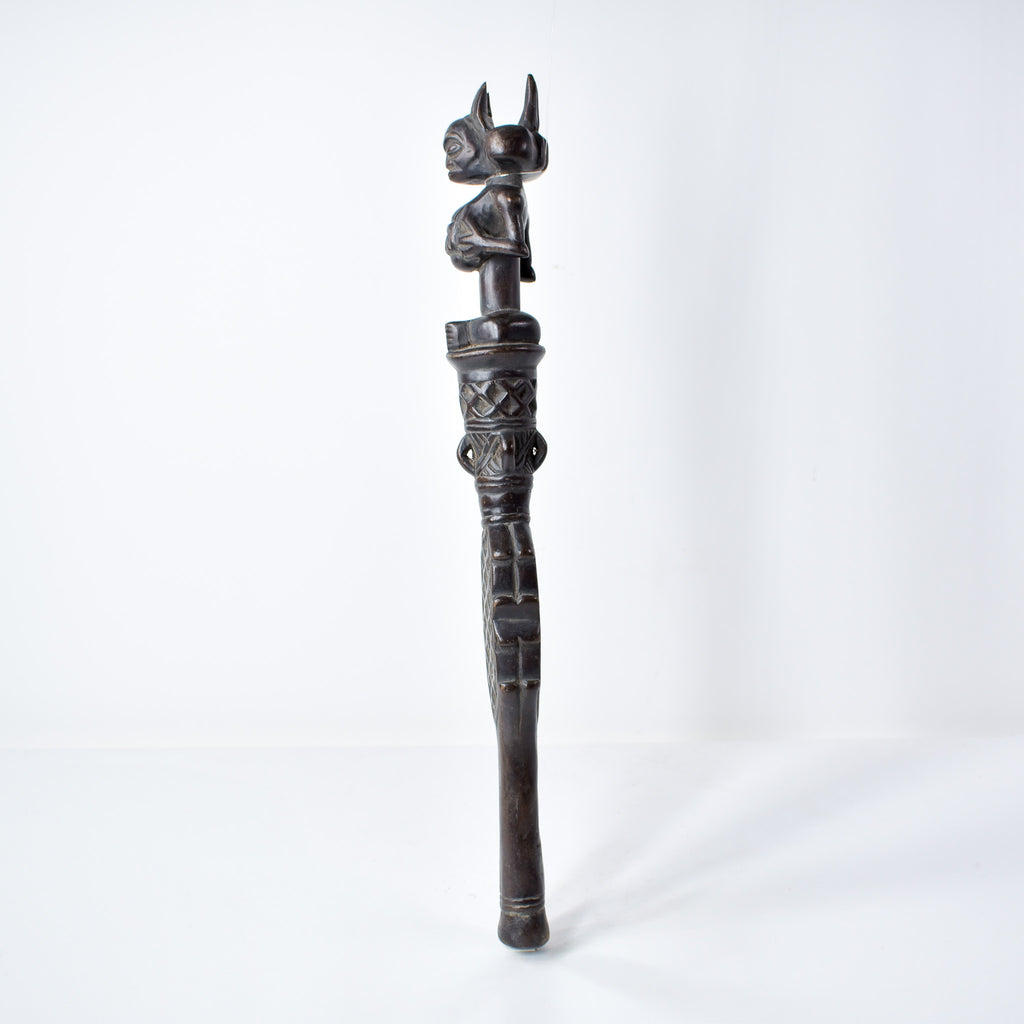 Chokwe Figural Scepter Congo