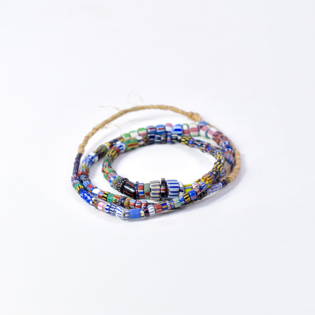 Rare Tiny Striped Venetian Trade Beads