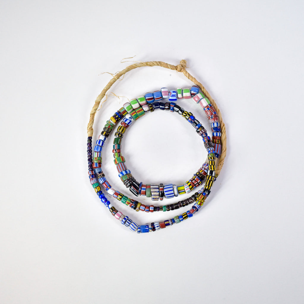 Rare Tiny Striped Venetian Trade Beads