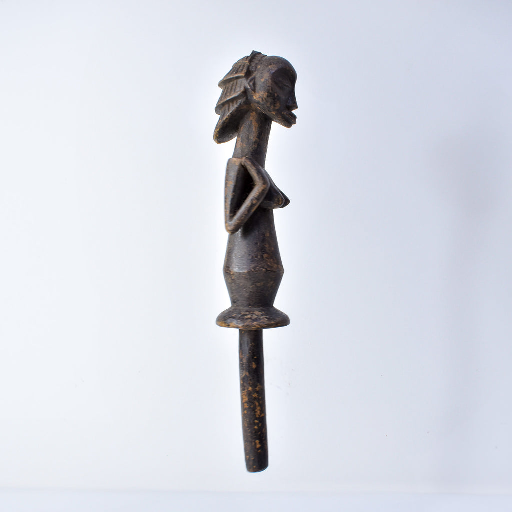 Luba Figural Scepter Congo