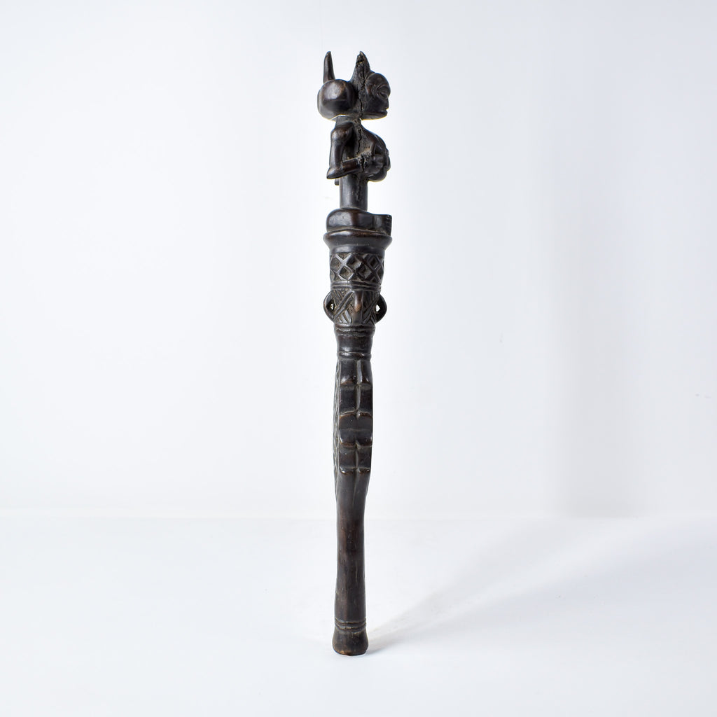 Chokwe Figural Scepter Congo