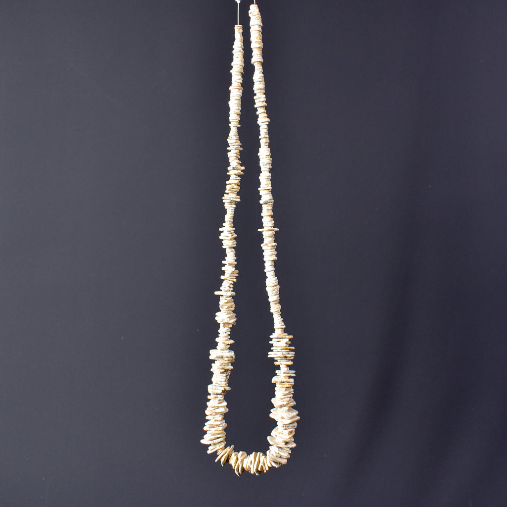 Ostrich Egg Shell Heishi Trade Beads