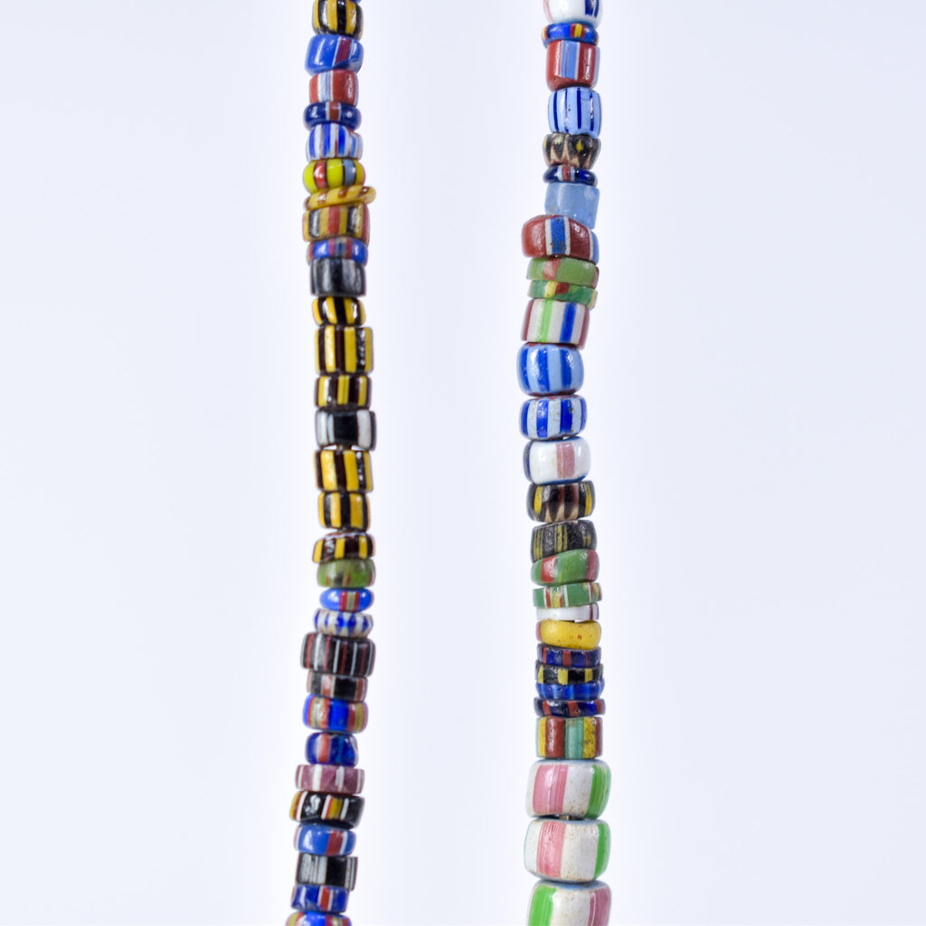 Rare Tiny Striped Venetian Trade Beads