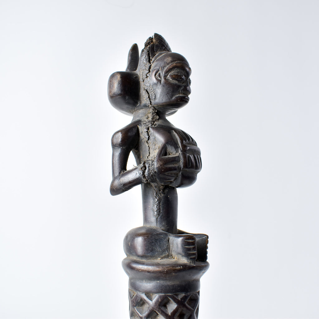 Chokwe Figural Scepter Congo