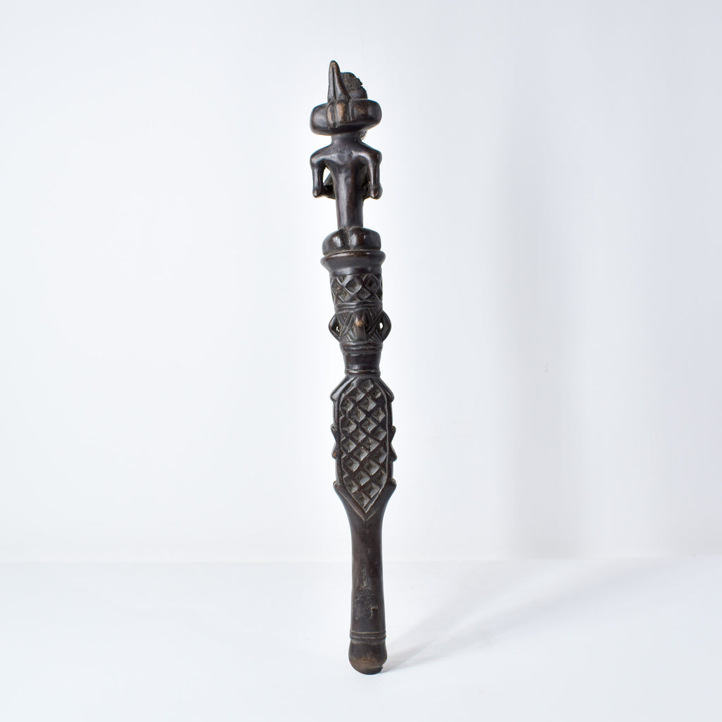 Chokwe Figural Scepter Congo