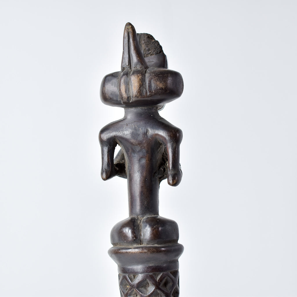 Chokwe Figural Scepter Congo