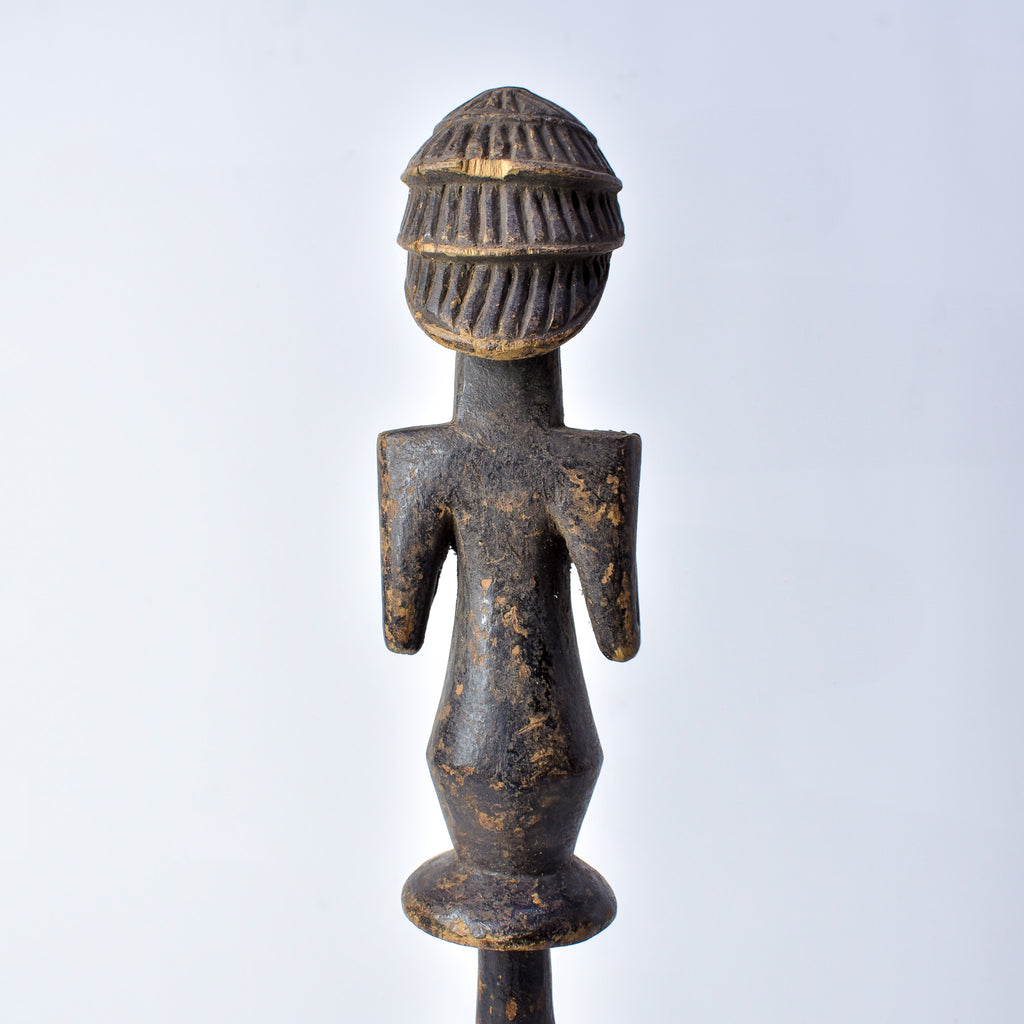 Luba Figural Scepter Congo