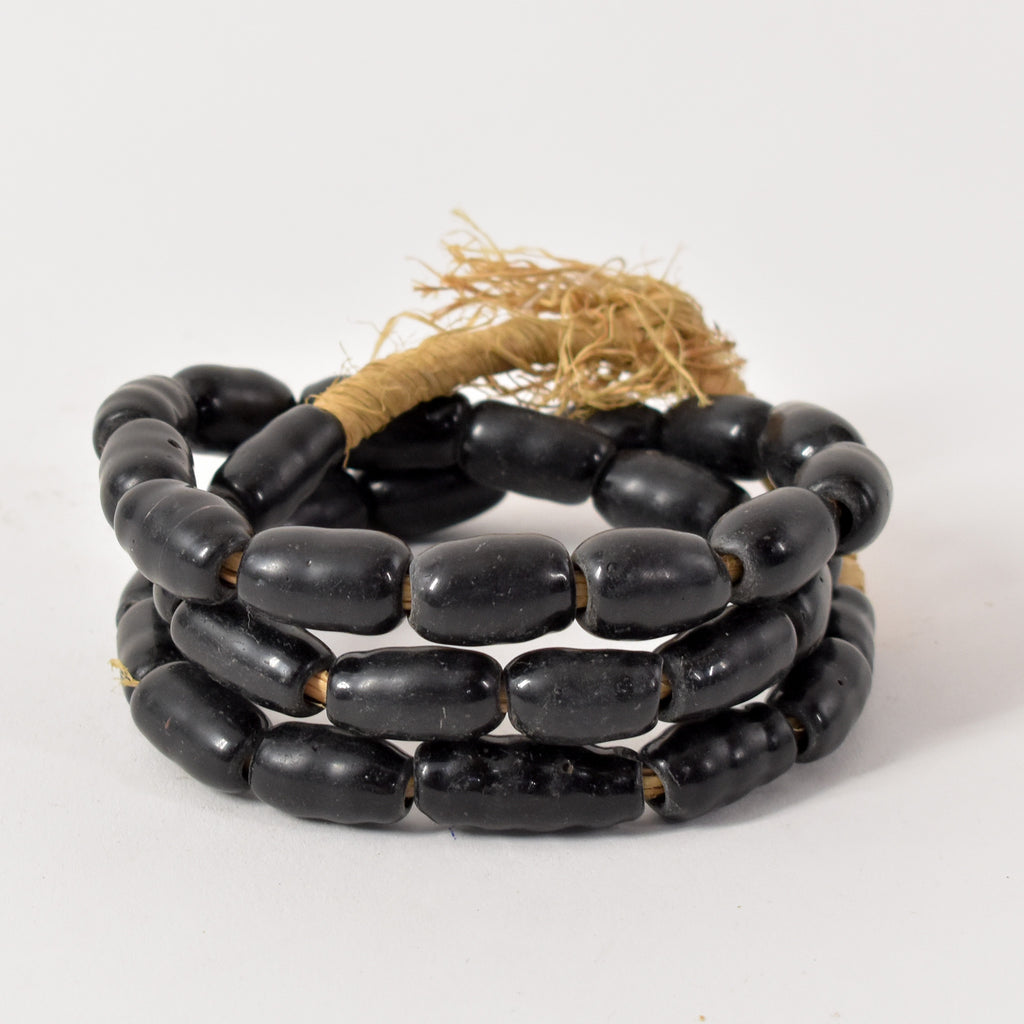 Black Amoeba Trade Beads