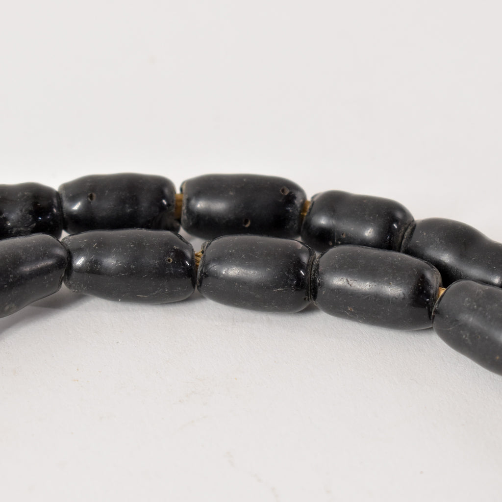 Black Amoeba Trade Beads
