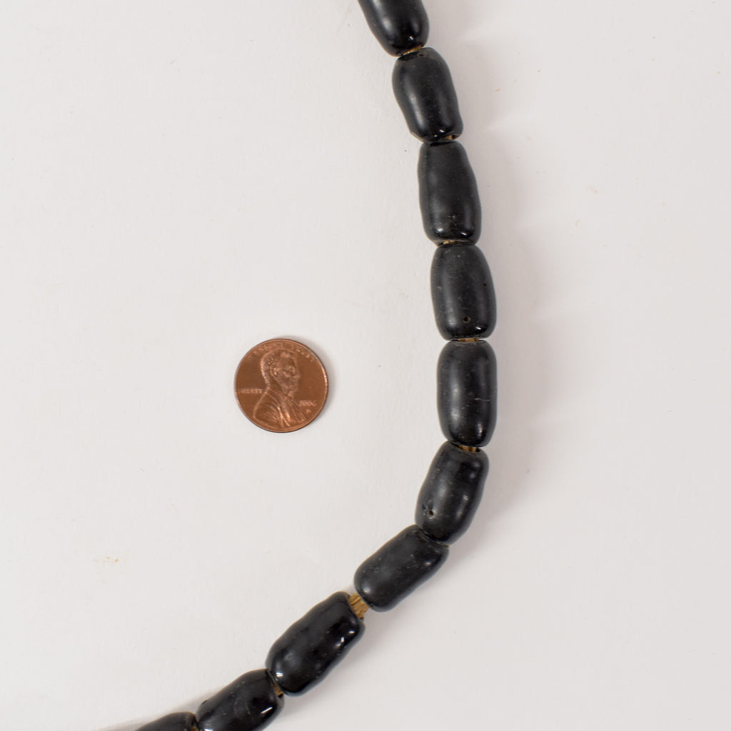 Black Amoeba Trade Beads