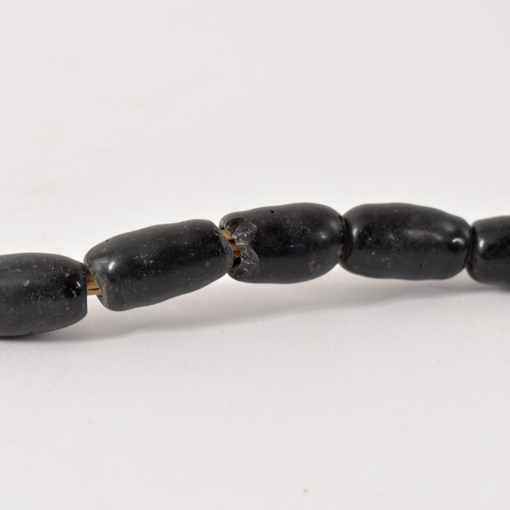 Black Amoeba Trade Beads