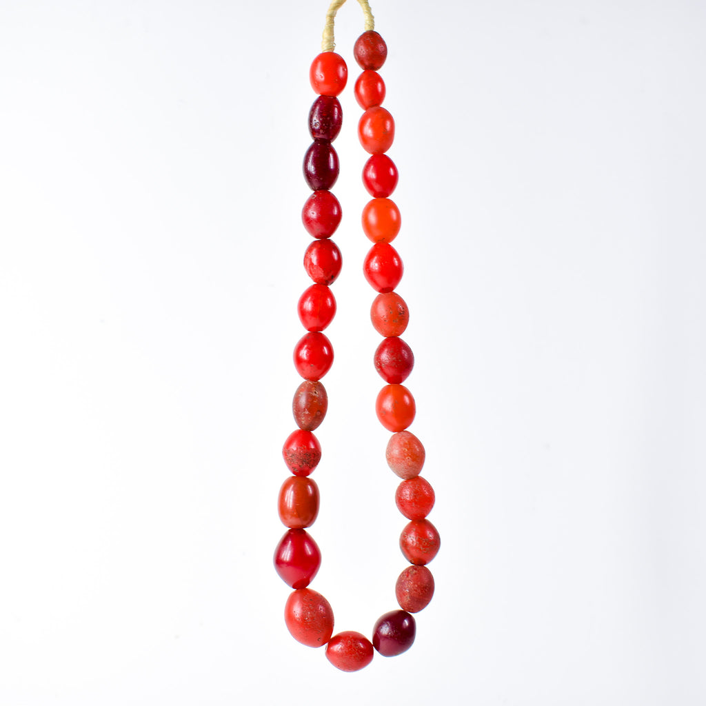 Pigeon Egg Red Trade Beads