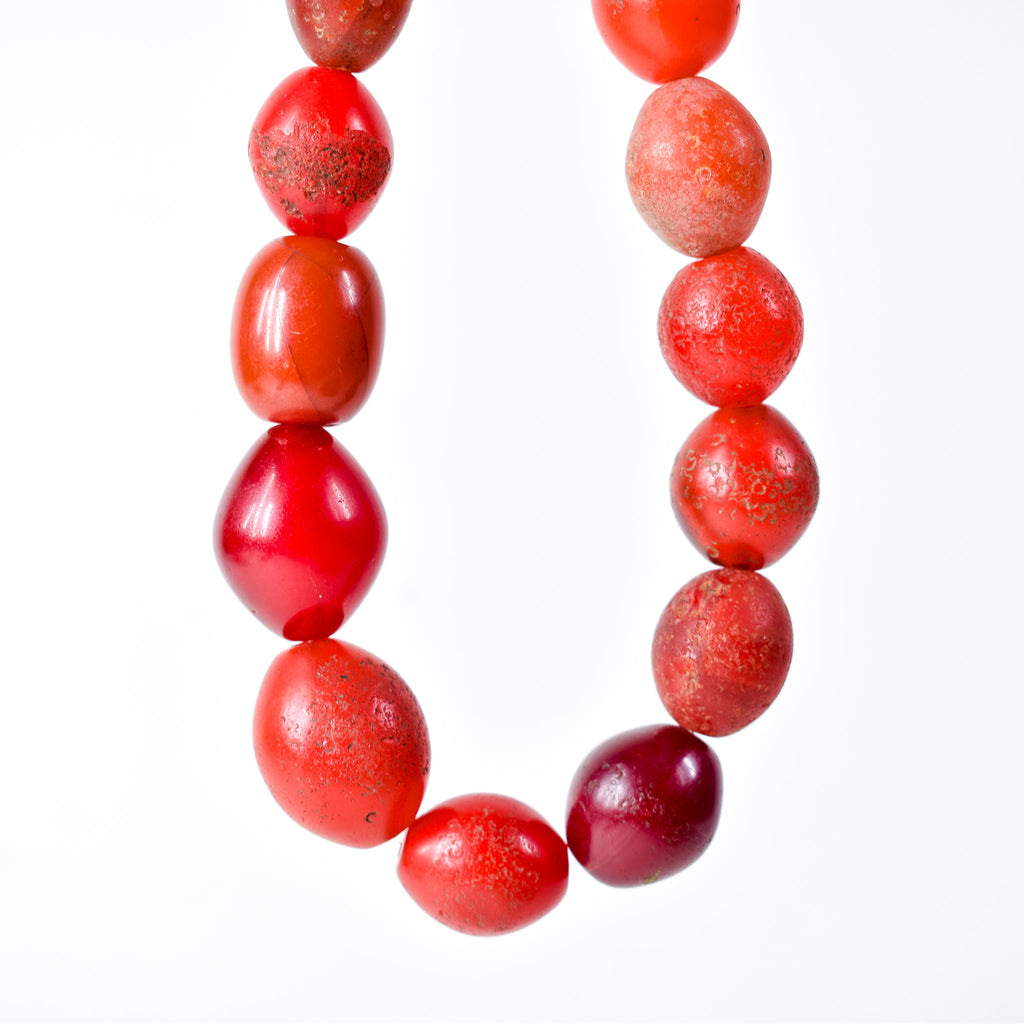 Pigeon Egg Red Trade Beads