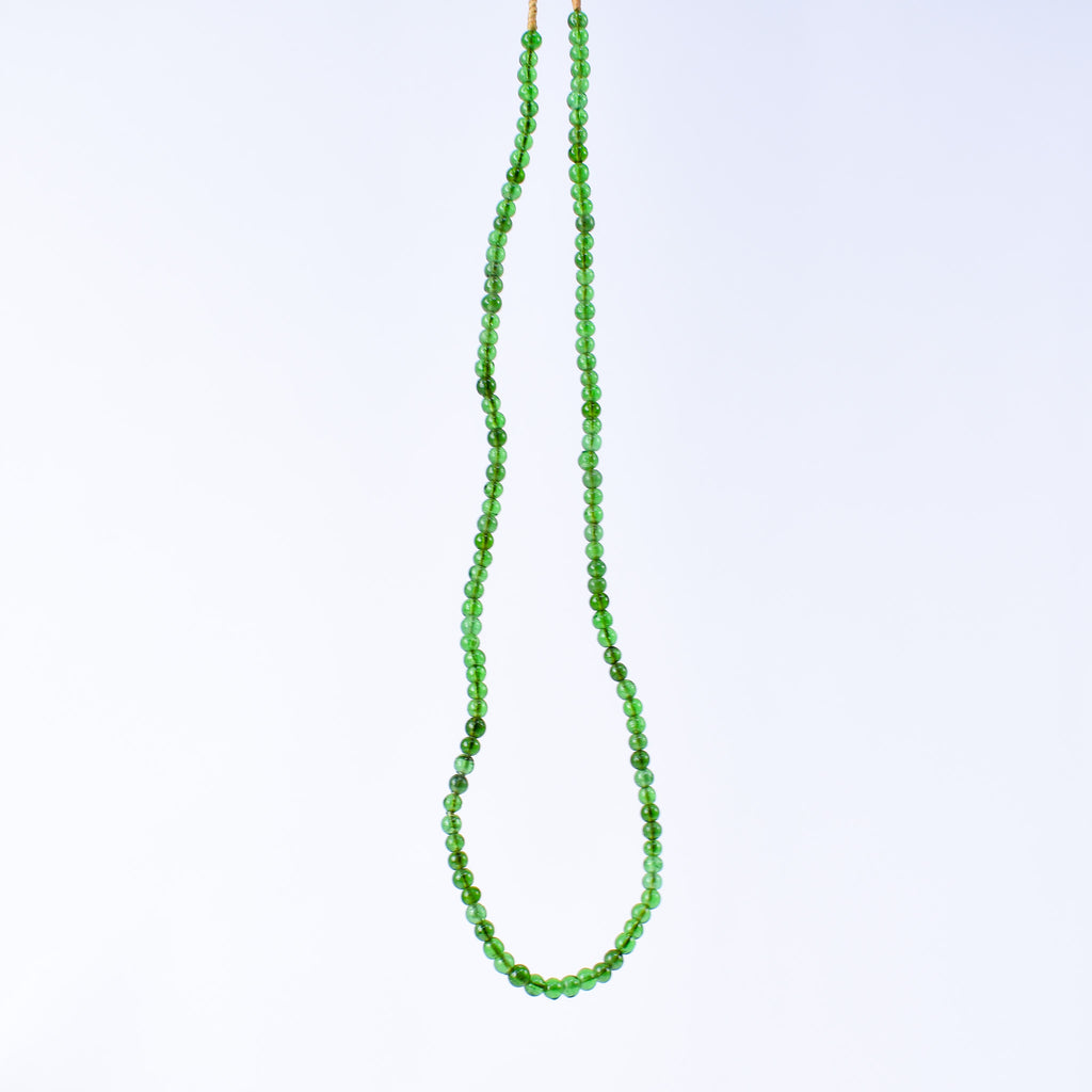 Bohemian Green Translucent Trade Beads Czech