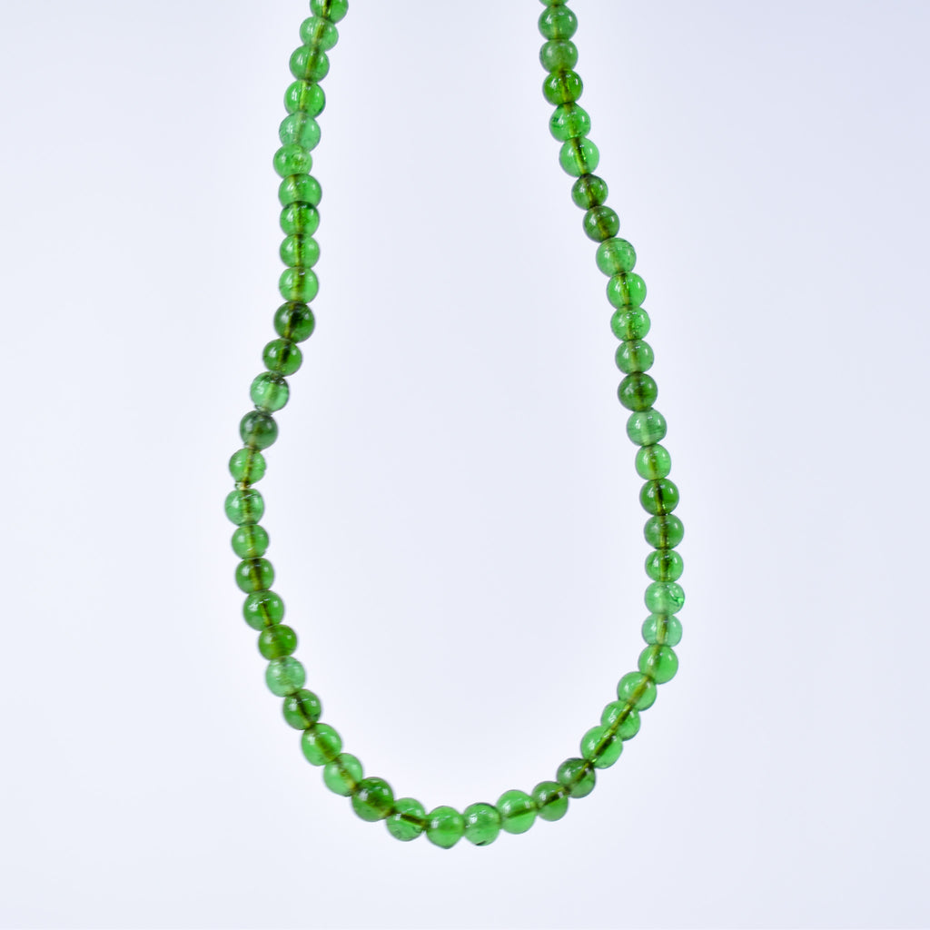 Bohemian Green Translucent Trade Beads Czech