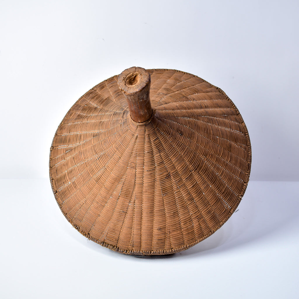 Tutsi Lidded Basket Rwanda