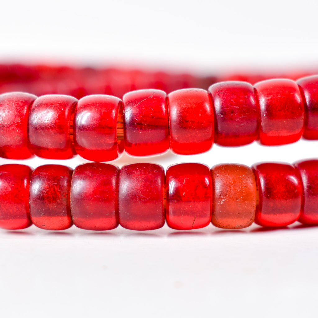 Padre Translucent Red Trade Beads