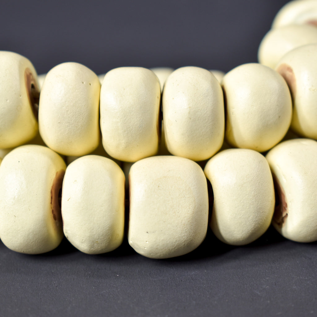 Bone Trade Beads with Wood Core Kenya Henry Collection