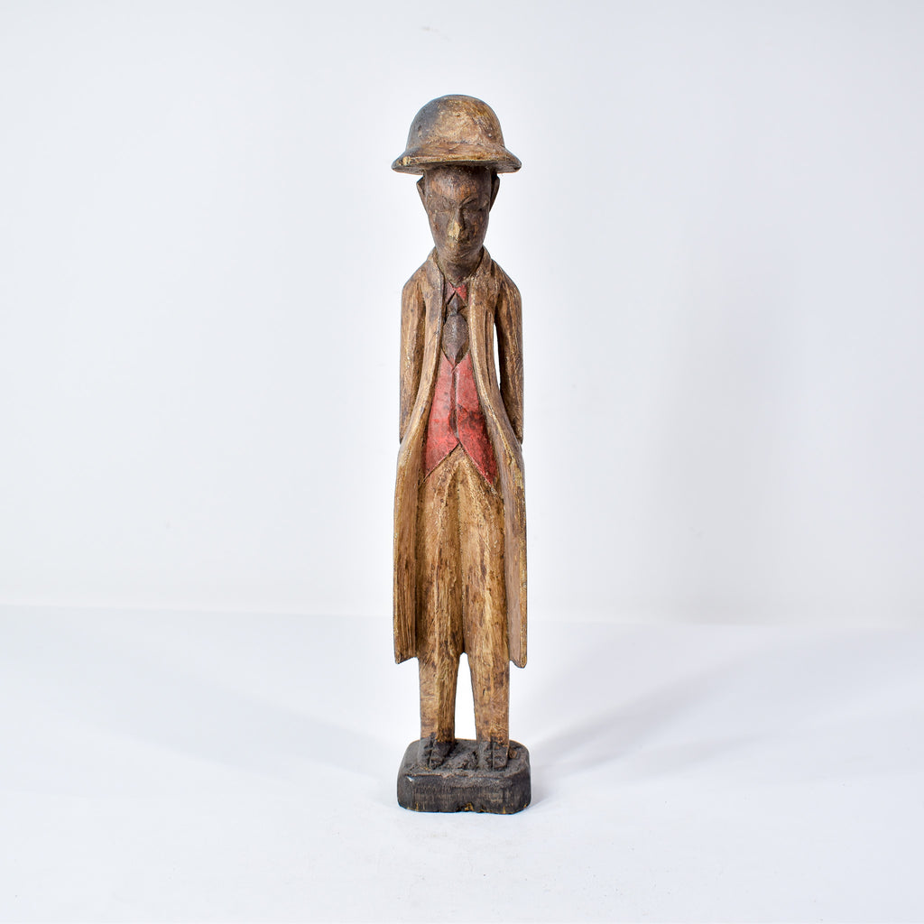 Baule Colonial Male Figure Côte d'Ivoir
