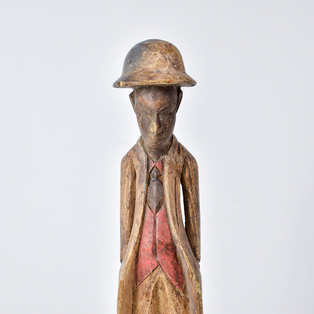 Baule Colonial Male Figure Côte d'Ivoir