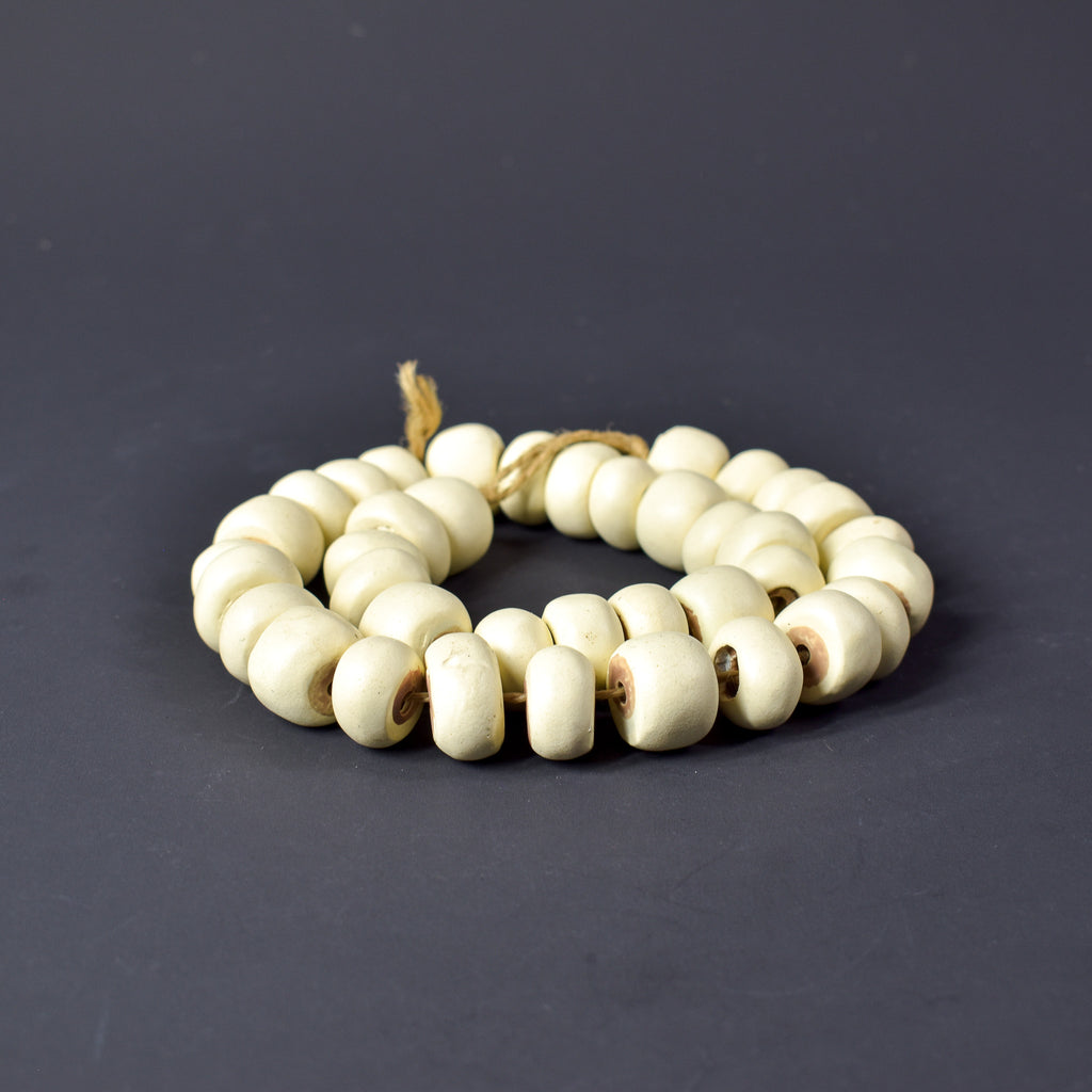 Bone Trade Beads with Wood Core Kenya Henry Collection