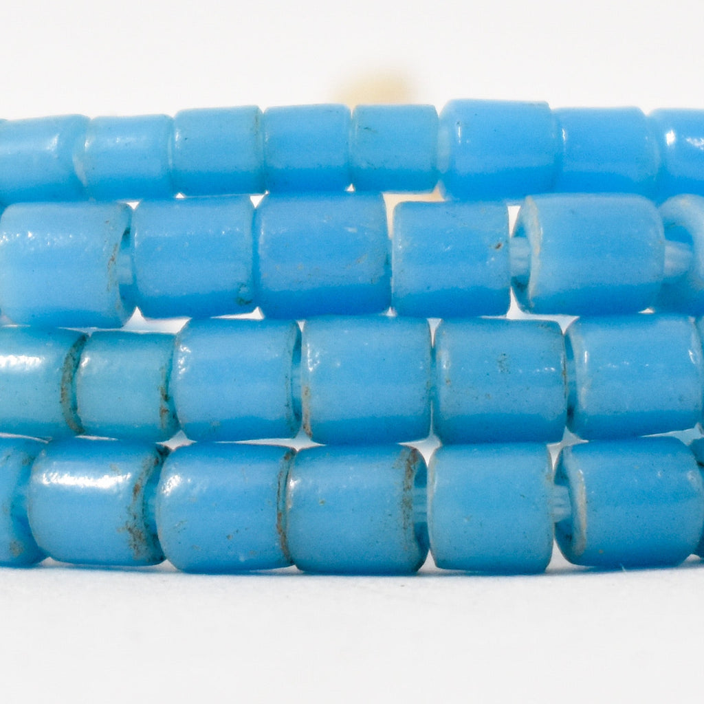 Tile Blue Trade Beads