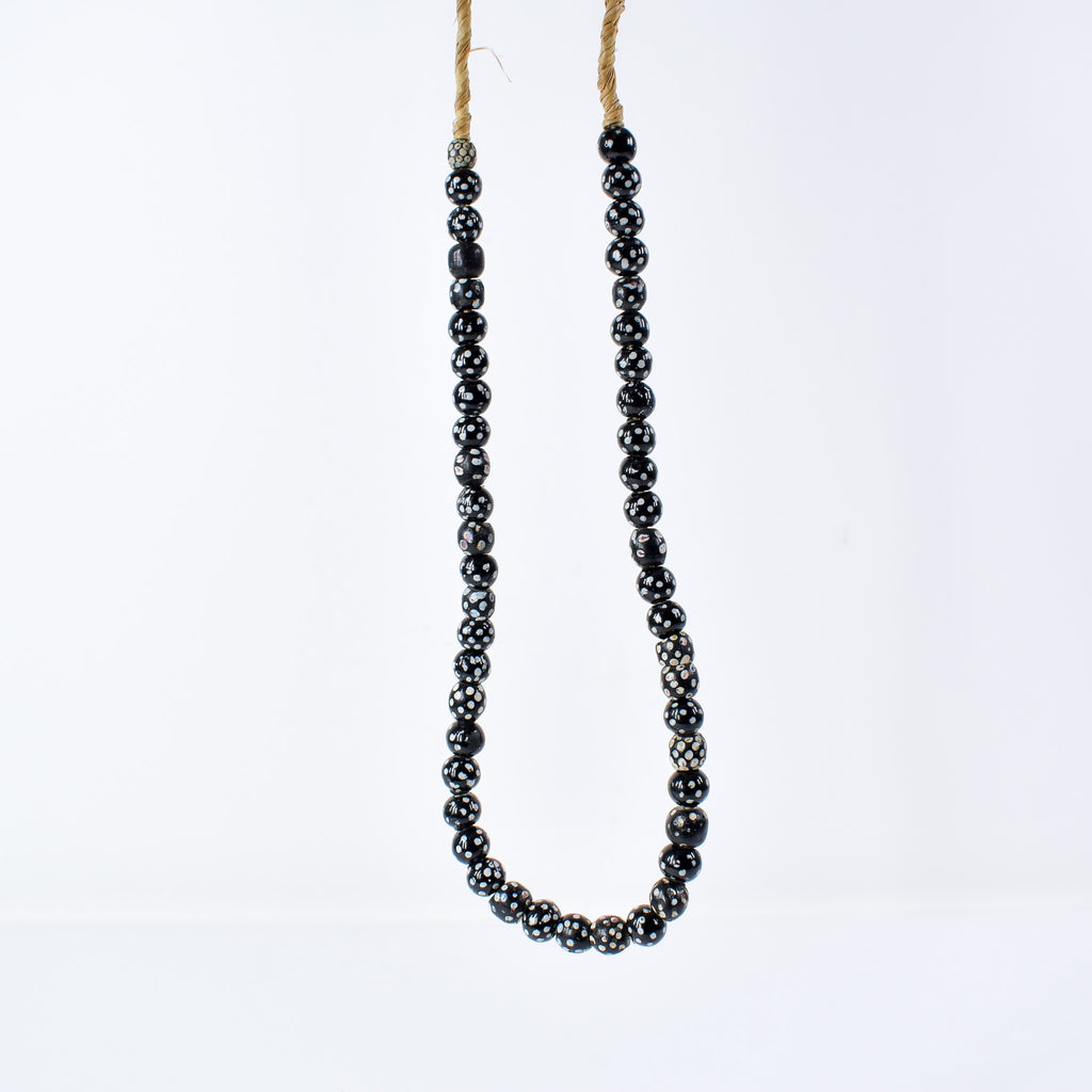 Venetian Skunk Black Trade Beads