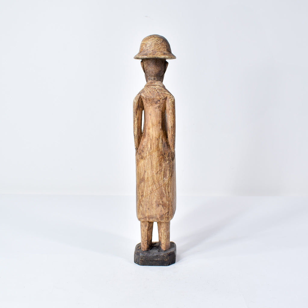 Baule Colonial Male Figure Côte d'Ivoir