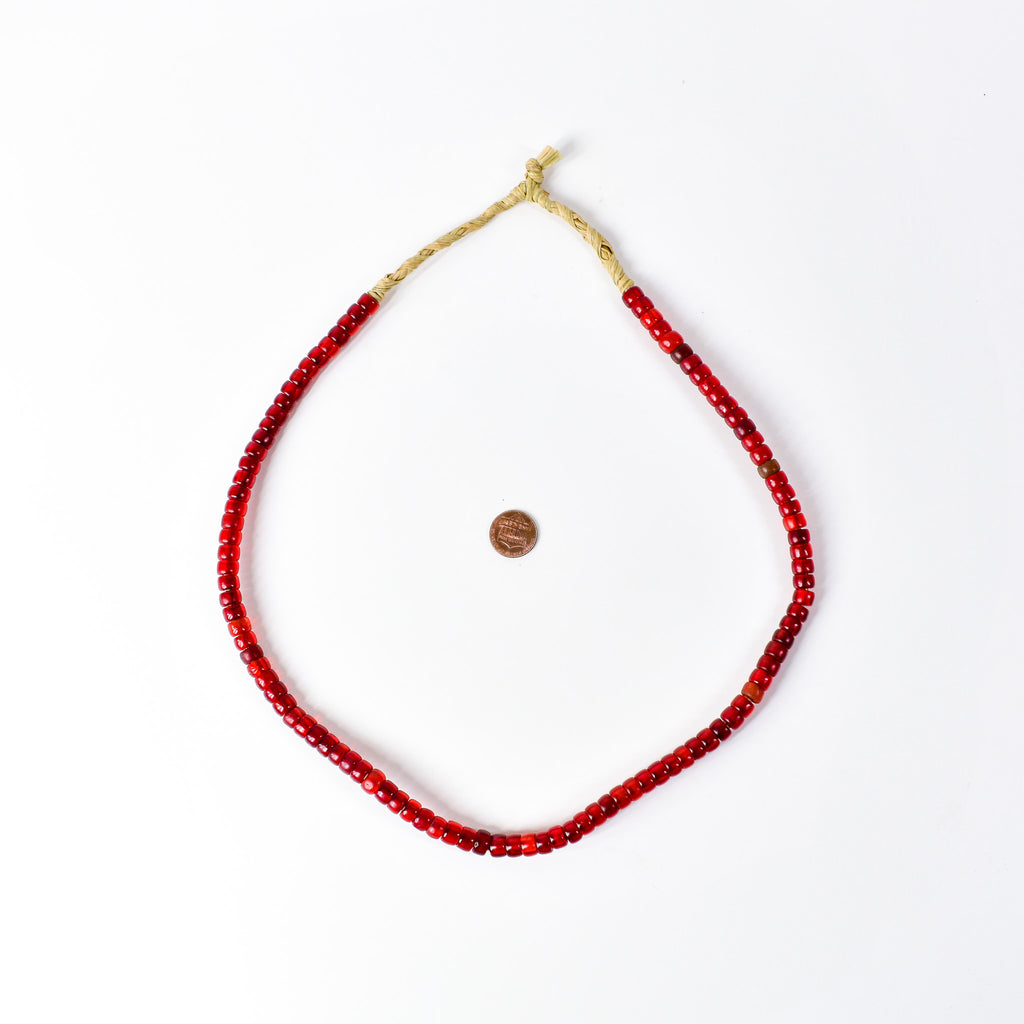 Padre Translucent Red Trade Beads